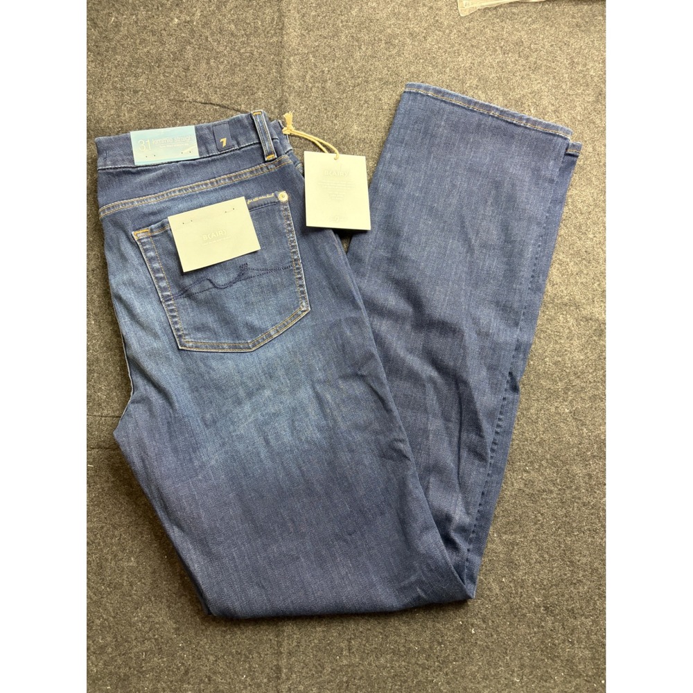7 For All Mankind Kimmie Straight B(AIR) Jeans Dark Wash 31 NWT $198